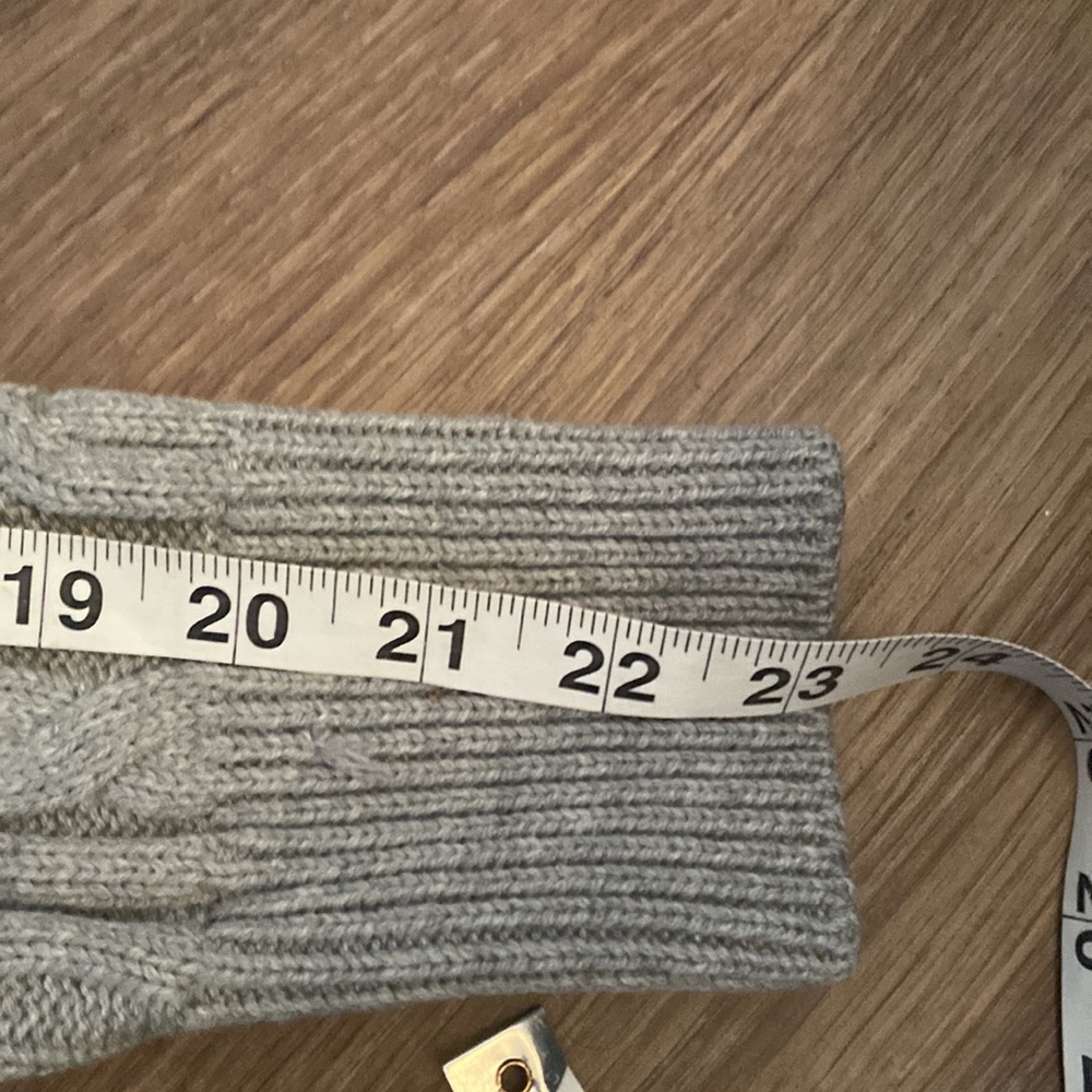Oversized Cropped Sweater Forever 21 gray - Picture 7 of 9